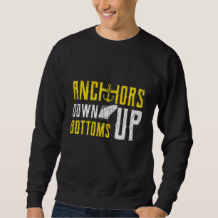 Sweatshirt Ancres À Bord Voilier Croisière Voilier