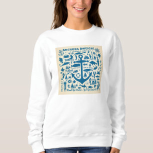 Sweatshirt Ancres Aweigh !