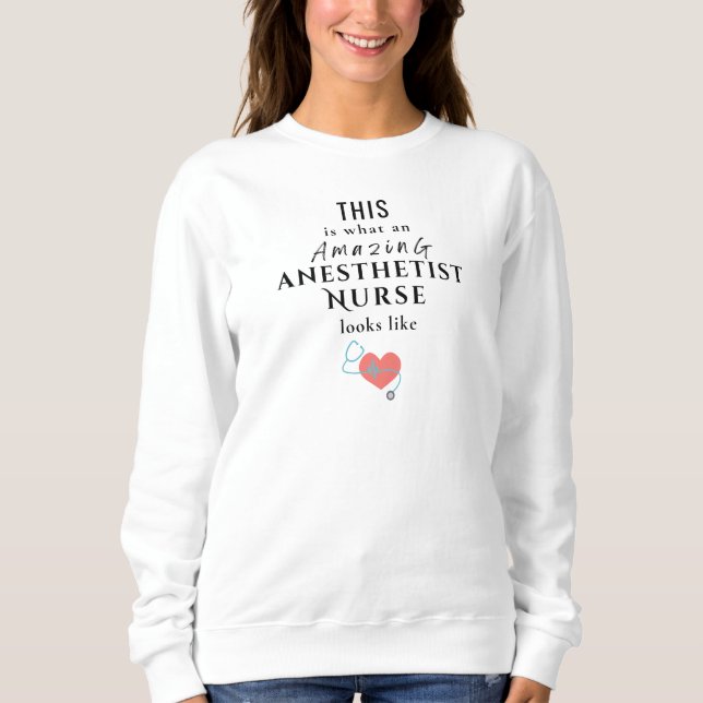 Sweatshirt Anesthetist (Devant)