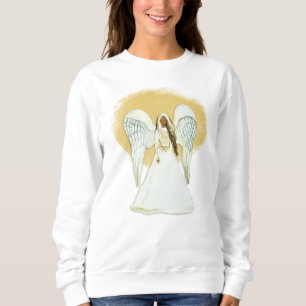 Sweatshirt ange afro-américain