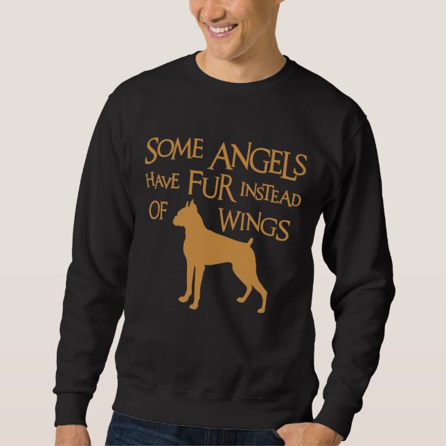 SWEATSHIRT ANGE DE BOXEUR (Devant)