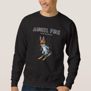 Sweatshirt Angel Fire Nouveau-Mexique Lapin de ski