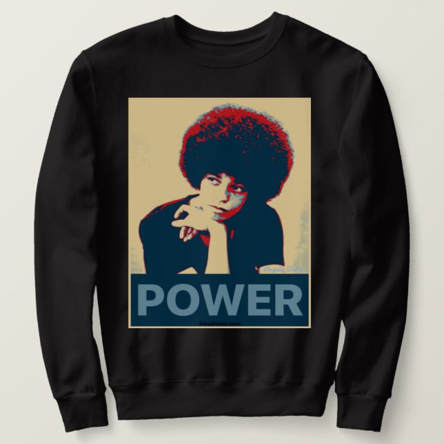 Sweatshirt Angela Davis (Design devant)