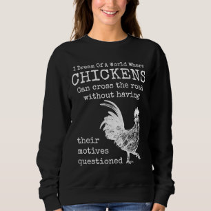 Sweatshirt Animaux de poulet e Scoop Cool