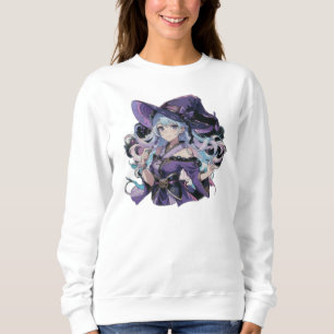 Sweatshirt Anime/Sorcière/Halloween