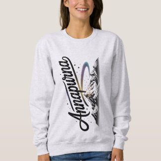 Sweatshirt annapurna Népal pour les amoureux de voyage
