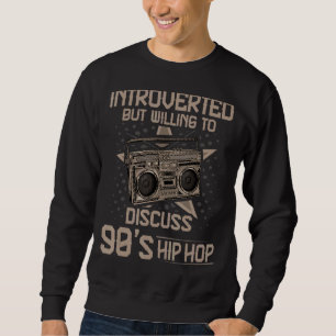 Sweatshirt Années 90 Hip hop Gangster Rap Vêtements Old Schoo