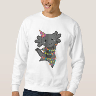 Sweatshirt Anniversaire Axolotl Garland