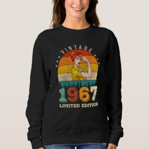 Sweatshirt anniversaire de 58 ans 1967 Vintage 58e anniversai