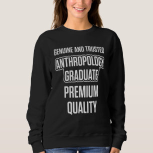 Sweatshirt Anthropologue Femme Anthropologie Étudiante Enseig