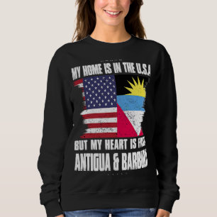 Sweatshirt Antigua American Patriot Gros Fier Accueil Coeur U