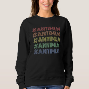 Sweatshirt Antimlm Arc-en-ciel Vintage Rétro Pyramid Scheme B