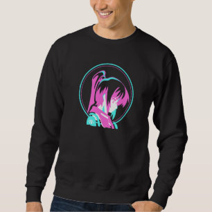 Sweatshirt Antisocial Vapor vague vêtements japonais esthétiq