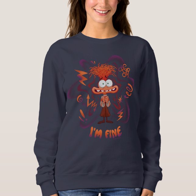 Sweatshirt Anxiété "Ça va" (Devant)