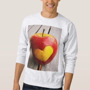 Sweatshirt "Apple Love" Jolie photo. Acheter maintenant