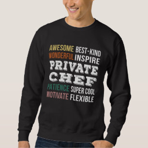 Sweatshirt Appréciation de chef privé