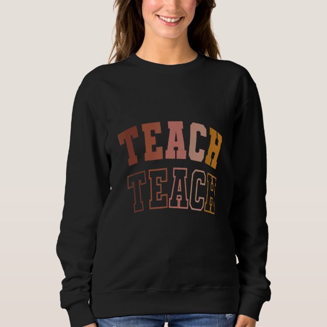 Sweatshirt Appréciation de l'enseignant (Devant)