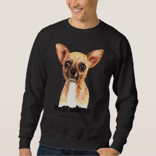 Sweatshirt Aquarelle la plus Recherchée du Chihuahua