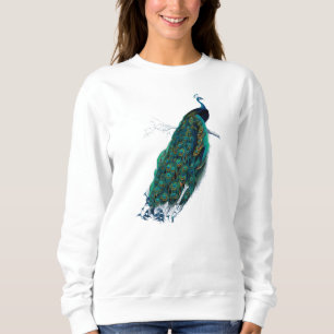 Sweatshirt Aquarelle Peacock