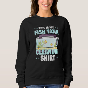 Sweatshirt Aquarium Keeper Marine Life C'Est Mon Fish Tank C
