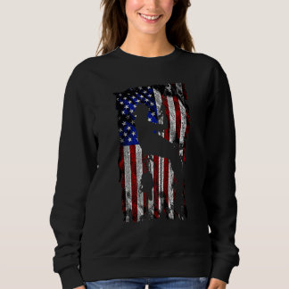 Sweatshirt Arboriste Outils Drapeau Arbre Chirurgien Arboricu
