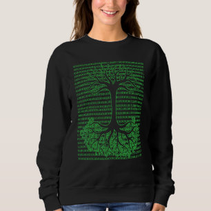 Sweatshirt Arbre Binaire Ordinateur Geek Mathématicien Progra