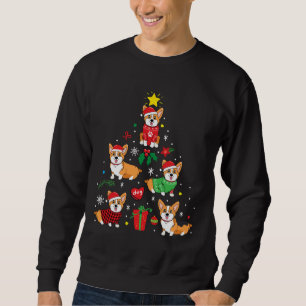 Sweatshirt Arbre de Noël de Corgi