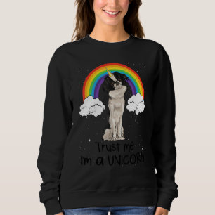 Sweatshirt Arc-en-ciel Japanese Chin Croyez Moi Je Suis Une L