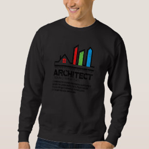 Sweatshirt Architecte Définition Architecture Architecte Desi