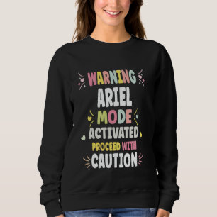 Sweatshirt ARIEL Cadeau féminin personnalisé ARIEL personnali