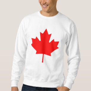 Sweatshirt Arrière - plan à édition Rouge Canada Maple Lea