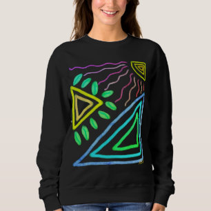 Sweatshirt Art Abstrait original à porter