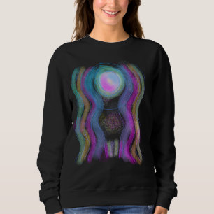 Sweatshirt Art Abstrait original à porter