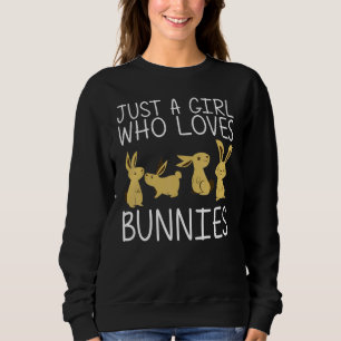 Sweatshirt Art Bunny cool Pour Filles Enfants Rabbit Jersey W