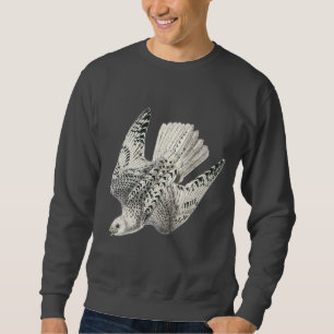 Sweatshirt Art de cru de plongée de faucon de Gyrfalcon