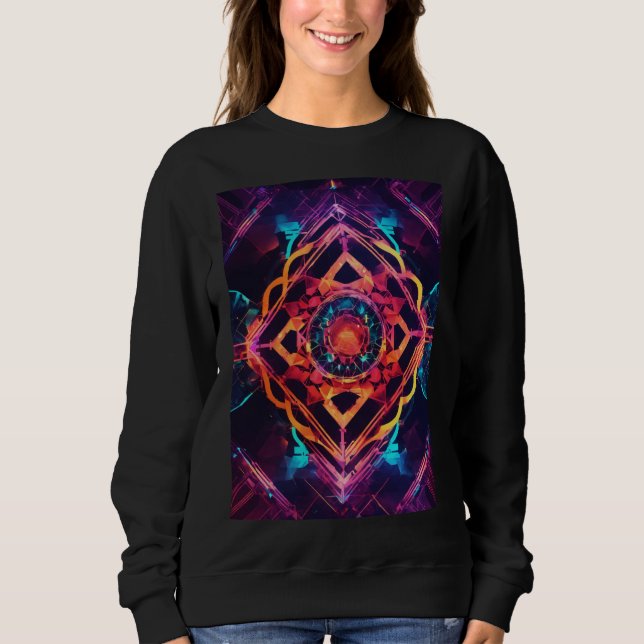 Sweatshirt art numérique (Devant)