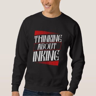 Sweatshirt Artiste De Tatouage Réfléchissant À L'Encre 1
