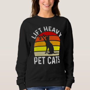 Sweatshirt Ascenseur Lourds Chats pour animaux de compagnie B