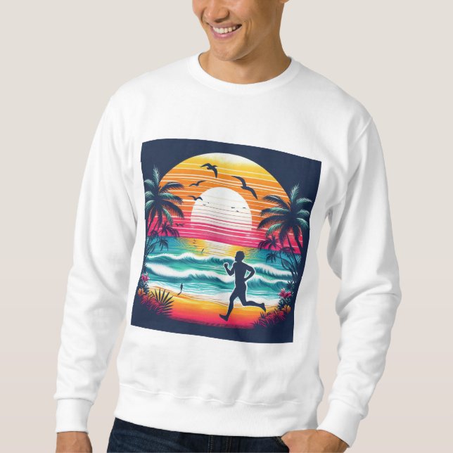 Sweatshirt aspect nature (Devant)