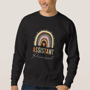 Sweatshirt Assistant principal Arc en arc-en-arc Titre du tra