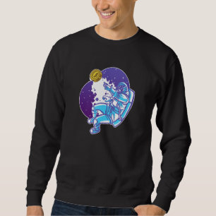 Sweatshirt Astronaute du Bitcoin