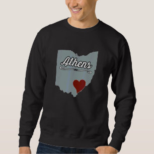 Sweatshirt ATHÈNES  Ohio OH Ville État USA  Cadeau