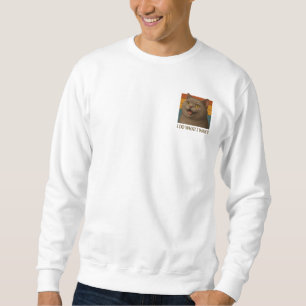 Sweatshirt Attitude de chat rétro
