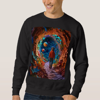 Sweatshirt "Au-delà de la 3D : une nouvelle perspective"