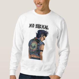 Sweatshirt AUCUN Vêtements minimalistes de rue SIGNAL Glitch