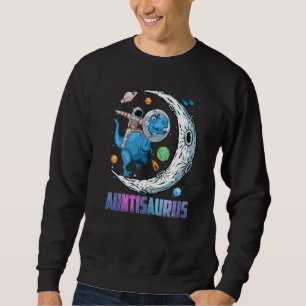 Sweatshirt Auntisaurus Astronaut équitation Dinosaur Rex Mère