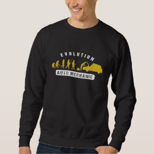 Sweatshirt Auto Mécanique Évolution Réparation de voiture Méc