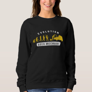 Sweatshirt Auto Mécanique Évolution Réparation de voiture Méc