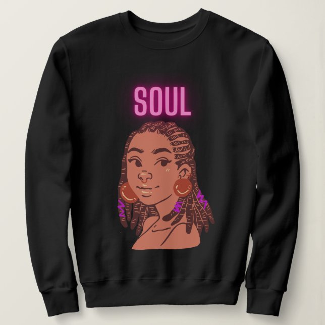 Sweatshirt auto-soignant (Design devant)