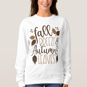 Sweatshirt Automne Breeze Feuilles d'automne